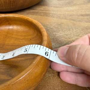 Cuenco para servir de madera de arce pulido suave para ensalada, mezcla de verduras, aperitivos de pan y decoración moderna para el hogar - Product Image 3