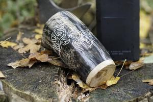 Cuerno para Beber, Copa de Vidrio Vikinga, Ecológica, de Alta Calidad - Product Image 2