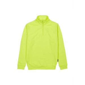 U-<b>POWER</b> TAUTRA Yellow Half-Zip Sweatshirt <b>Brushed</b> Polycotton Workwear 25 Piece Pack Yellow - Product Image 1