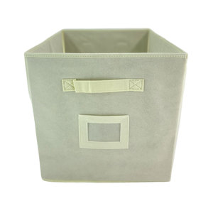 <b>Boxes</b> Fabric <b>Storage</b> Baskets Good Quality With Rope Handles for Cupboards Shelves Wardrobe <b>Collapsible</b> Large Fabric <b>Storage</b> Cube - Product Image 2