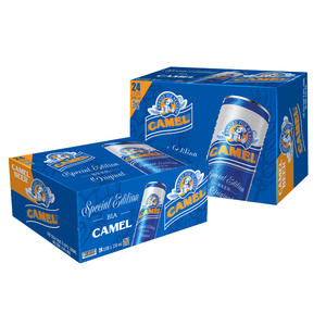 Latas Camel Premium Lager Sleek de 330ml al por mayor con opciones OEM de envío global disponibles - Product Image 2