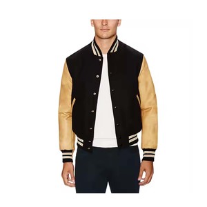 OEM fabricación tallas grandes transpirable único personalizado invierno bombardero chaqueta de béisbol adulto - Product Image 2
