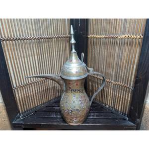 Traditional Design Latest Arrival Metal Coffeepot Hotel & Restaurant Ware Handmade Teapot Wholesale Designer Arabian Dallah - Product Image 4