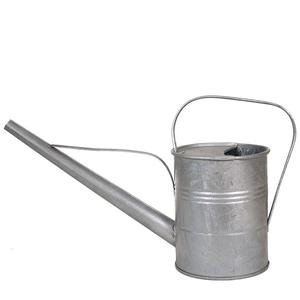 Arrosoir à imprimé floral galvanisé avec bec long et poignée en métal rustique pour plantes d'intérieur et d'extérieur - Product Image 4