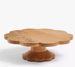 Fabricante al por mayor soporte de madera de acacia para pastel boda cumpleaños postre Mesa decoración Cupcake postre pastel soporte - Product Image 1