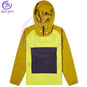 Con tarifa al por mayor, abrigo cortavientos de la mejor calidad de secado rápido totalmente personalizado, prendas de vestir, chaqueta impermeable o cortavientos ultraligera - Product Image 5