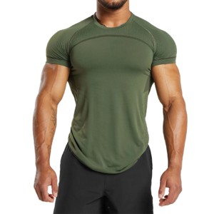 <b>Custom</b> Sublimation Quick Dry Breathable Slim Fit Sports <b>Compressed</b> Gym Rash Guard Men's T-<b>Shirt</b> Spandex/Polyester High Quality - Product Image 2