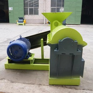 Agricultural Waste Compost Shredder Organic Fertilizer Crusher Machine Animal Manure Crushing <b>Grinder</b> Machine - Product Image 2