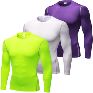 Rashguard à manches courtes de haute qualité pour hommes - Protection UV, séchage rapide, anti-frottement - Parfait pour le sport et la remise en forme - Product Image 1