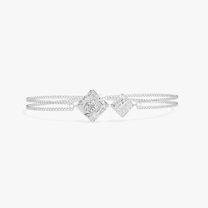 Pulsera de tenis de diamante de moissanita elegante superventas Corte redondo Plata de Ley 925 para mujer - Product Image 1