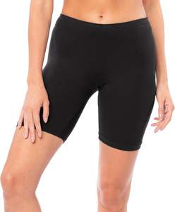 Shorts élastiques en V pour femmes, 100% polyester, décontractés, taille haute, écologiques, légers, séchage rapide, sans couture, fitness, slim - Product Image 4