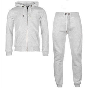 Chándal Deportivo Personalizado OEM para Hombre, Cómodo, con Cremallera, Informal, Ajustado, 100% Algodón, Felpa, para Correr - Product Image 5