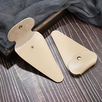 Étui en cuir de qualité supérieure en acier inoxydable de qualité industrielle pour ciseaux à broder professionnels, toutes tailles
