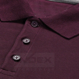 T-shirts polo stylés pour hommes grande taille coton/polyester prix de gros - Product Image 6