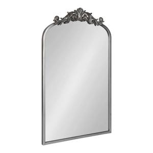 Laurel Plata Barroco o Kate y Laurel Arendahl Adornado Glam Espejo de pared ovalado Kate y Laurel Arendahl Arco tradicional Plata - Product Image 3