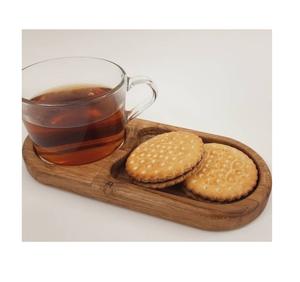 Plato de madera hecho a mano de diseñador 2025, fabricante al por mayor, plato de madera de mango para servir - Product Image 4