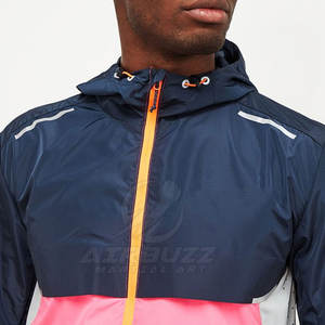 Chaqueta Cortavientos Impermeable de Invierno para Hombre de la Mejor Calidad, con Capucha, de Nailon y Poliéster, con Características de Alta Visibilidad y Servicio OEM - Product Image 6