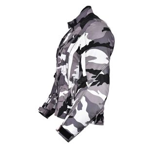 Chaqueta de Motociclismo Deportiva, Talla Grande, Protectora, Ignífuga, Transpirable, Anti-UV, de Secado Rápido, 100% Poliéster con Protección - Product Image 2