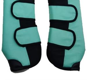 Bottes de voyage pour chevaux en néoprène souple de qualité supérieure avec design respirant Protection maximale des jambes Culottes - Product Image 3