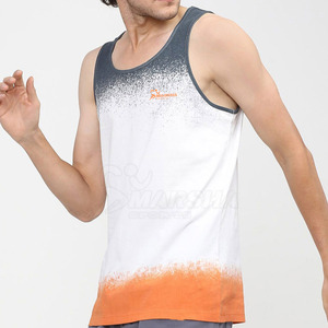 บริการ OEM เสื้อกล้ามออกกำลังกายดีไซน์ล่าสุดสำหรับผู้ชาย คุณภาพสูง ราคาถูก เสื้อกล้ามออกกำลังกายผู้ชายขายดี ผลิตในปากีสถาน - Product Image 3