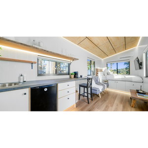 TinyMobile Tiny Mobile House Modern Design Steel Metal Cladding Hotel Application 23-Person Capacity Model J01 7.5x2.5x3.8m - Product Image 6