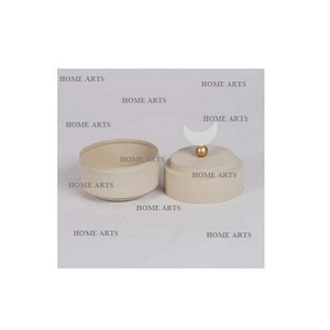 Caja de dulces de hierro de nuevo diseño con tapa, servidor de nueces de la mejor calidad, forma redonda, tamaño personalizado, caja para servir frutas secas - Product Image 1