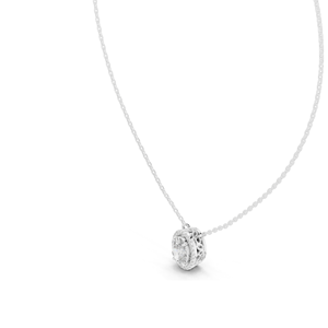 Collier pendentif avec diamant créé en laboratoire de 1,363 carats, diamants VVS-VS EF CVD, disponible en or 18 carats, 14 carats, or rose, or jaune, or blanc - Product Image 6