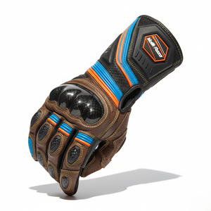 Gants de moto pour le marché européen, exportation UE, certifiés CE, imperméables, longs, prix de gros - Product Image 2