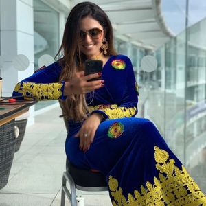 Traditionnel ethnique Vintage Kuchi robe Afghan/Pakistan fête porter multicolore Kochi robe musulman vêtements accessoire 4085 - Product Image 5