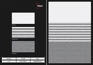 Nuevo diseño 300X600 azulejo de pared de ducha mate Pared de cerámica Interior rústica para baldosas de baño - Product Image 5