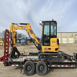 Miniexcavadora JCB 35Z-1 disponible en stock, sistema hidráulico Premium, motor Kubota nuevo y usado, capacidad de 1,2 toneladas y 2 toneladas - Product Image 5