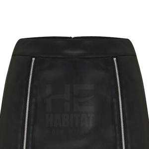 Falda de Cuero Genuino Cómoda para Mujer, Material Duradero, Textura Suave, Apta para Todas las Estaciones - Product Image 5