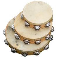 Professional Tambourine Drum Set 4-12 Inch Adjustable Handmade Sheepskin 8-Pad Birch Wood Chamber Customizable Logo for Adults