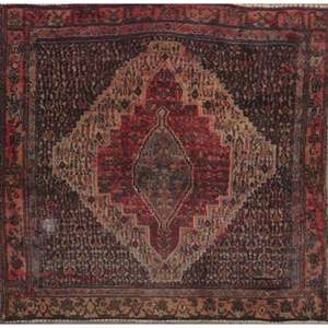 Tapis en laine artisanal de luxe Mahal, motif floral traditionnel, pour la décoration de la maison et du bureau - Product Image 1