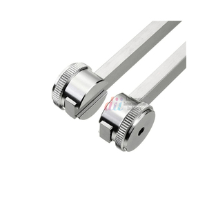 Ensemble de fourchettes de réglage neurologiques médicales 128Hz 256Hz avec marteau à Percussion triangulaire ensemble de fourchettes de réglage chirurgicales thérapie sonore - Product Image 5