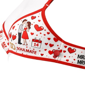 Conjunto de Ropa de Dormir y Descanso para Mujer con Estampado de Pareja, Precio de Fábrica |   Ropa Interior 100% Poliéster, Cómoda y Elástica |   RTS Samavia Wear - Product Image 3