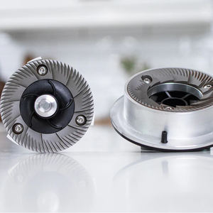 Máquina de café recubierta de Titanio Fresa plana 64mm Piezas de máquina de espresso Reemplazo Molinillo de espresso de alto rendimiento Rebabas planas - Product Image 3