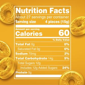 <strong>LIFE</strong> <strong>SAVERS</strong> Butter Rum Individually Wrapped Hard <strong>Candy</strong>, 14.5-Ounce Sharing Size <strong>Candy</strong> Bag (Pack of 4) - Product Image 2