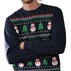 Sudadera Holgada Informal para Mujer, Otoño Invierno, Personalizada, Tejida, con Logotipo Frontal, Poliéster/Algodón, Anti-Pilling - Product Image 4