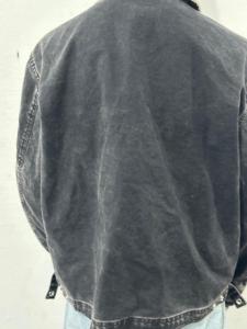 เสื้อแจ็คเก็ตผู้ชายแบบดีทรอยต์ คอปกผ้าลูกฟูก ซิปแบบรูดขึ้น ชุดทำงานผ้าแคนวาสแบบกำหนดเอง แจ็คเก็ตคนขับรถบรรทุกผ้าดั๊กแคนวาส 12 ออนซ์ แจ็คเก็ตทำงานแบบดีทรอยต์ - Product Image 5