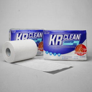 Krclean Toallitas de Tela Ecológicas, 15x15cm, 400 Hojas, Estilo Liso, Paños de Limpieza, Precio Asequible PARA EL Cuidado de Bebé y Mamá - Product Image 5