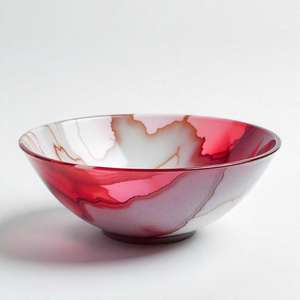 ชามเรซิ่นเงา 3 มิติ ลายวนศิลป์ โดดเด่น ตกแต่งโต๊ะอาหาร สไตล์โมเดิร์น สำหรับใช้ในครัวเรือน - Product Image 3