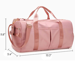 Stylish Fashion Zipper Polyester Duffel Gym Waterproof Portable Lightweight <b>Travel</b> <b>Bags</b> Spacious <b>Compartments</b> Unisex Use - Product Image 4