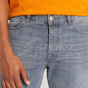 Pantalon en jean pour homme, coupe droite, décontracté, léger, taille mi-haute, respirant, 100% coton - Nouveau design, meilleur prix, haute qualité, en vente en ligne - Product Image 5