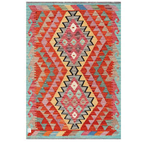 Imaco <b>Rugs</b> Maimana Afghanistan Kilim <b>Rug</b> 143 X 102 cm <b>Area</b> <b>Rug</b> <b>Set</b> - Product Image 1
