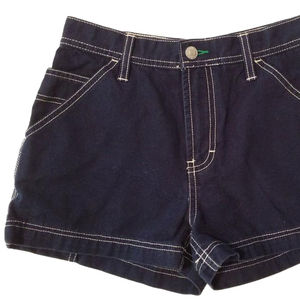 Short en jean de base en coton coupe ample hommes court dames Shorts deux poches Denim court longueur femmes court - Product Image 2