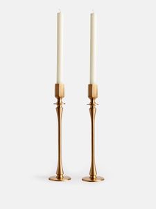 Candelabros cónicos de aluminio hechos a mano para el hogar y eventos decoración navideña tamaño estándar portavelas de Metal de mesa - Product Image 3