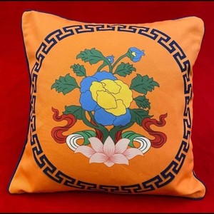ปลอกหมอนอิงโซฟาสี่เหลี่ยมผ้าคอตตอนแท้18X18อันเป็นมงคลสำหรับตกแต่งโรงแรมบ้านหลังด้วยลวดลายหรูหรา - Product Image 2