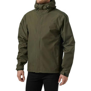 Green-Color Men Waterproof Rain <b>Jacket</b> <b>Lightweight</b> Pack-Able Raincoat Hooded Windbreaker Rain <b>Jacket</b> Outdoor Hiking <b>Jacket</b> - Product Image 6