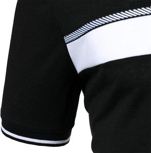 New Design Polo <b>Shirts</b> Custom Logo Polyester / Cotton Solid Color Plain Spandex Golf Polo <b>Shirt</b> For <b>Men</b> - Product Image 4